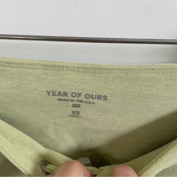 Year of Ours‎ Football Leggings Light Green Size XS - Picture 3 of 5